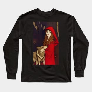 Little Red Riding Hood - Big Bad Wolf Long Sleeve T-Shirt